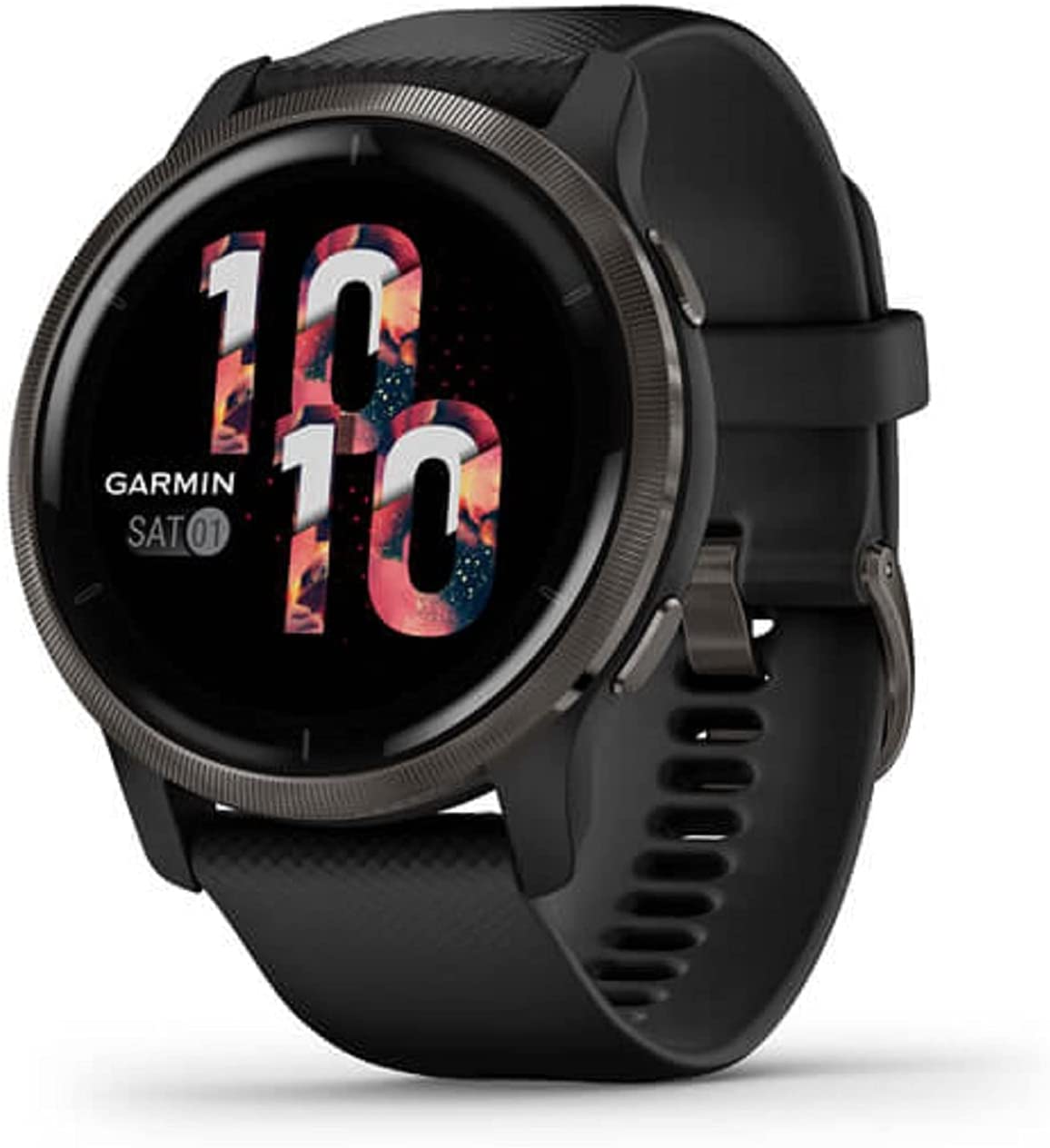 Garmin Venu® 2, Slate Stainless Steel Bezel