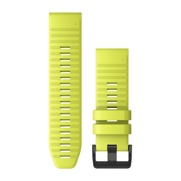 Garmin QuickFit® 26 Watch Band, Amp Yellow Silicone