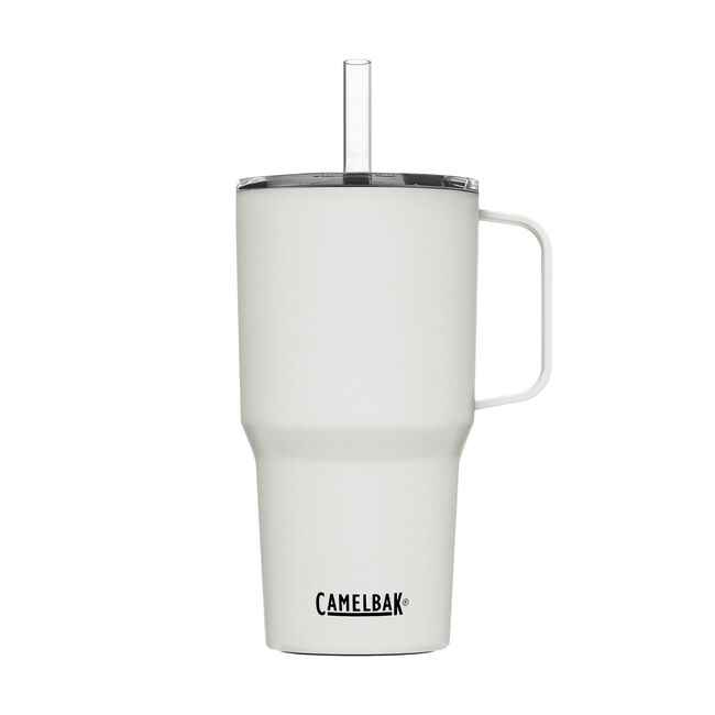 Straw Mug, SST 24oz, White