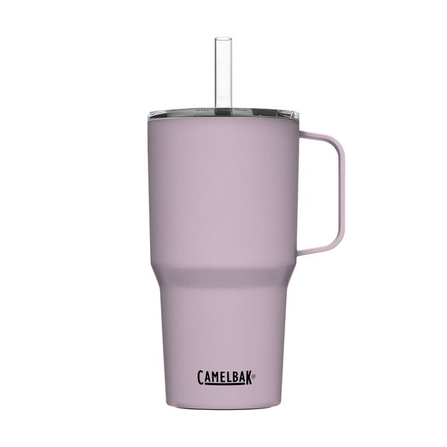 Straw Mug, SST 24oz, Purple Sky