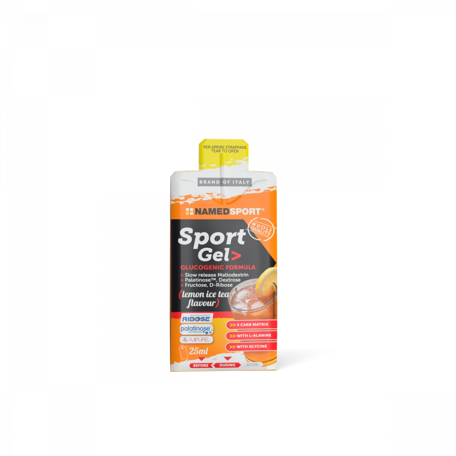 SPORT GEL GLUCOGENIC LEMON ICE TEA 25ML